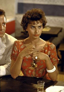 Sophia Loren in Legend of the Lost, 1957