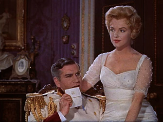 Marilyn Monroe & Laurence Olivier in The Princess and the Showgirl