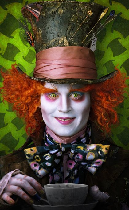 Johnny Depp - The Mad Hatter (Photograph: Disney)