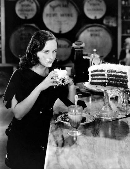 Charlie's gamine in Modern Times (and common-law wife), Paulette Goddard.