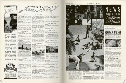 Vanity Fair Travelogue